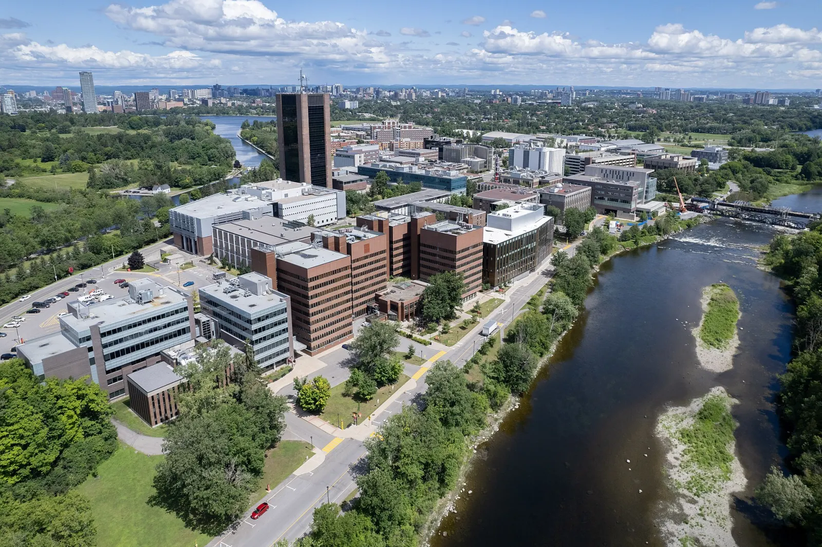 Carleton University campus in Ottawa